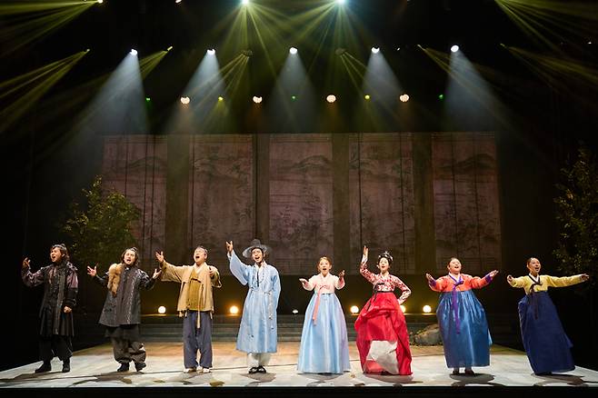 김포문화재단 창작 뮤지컬 '애기봉' 공연 모습. 사진=김포문화재단