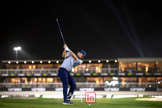 2025년 열린 LIV 골프 사우디 대회에서 브라이슨 디섐보가 경기하고 있다. (사진=LIV골프)