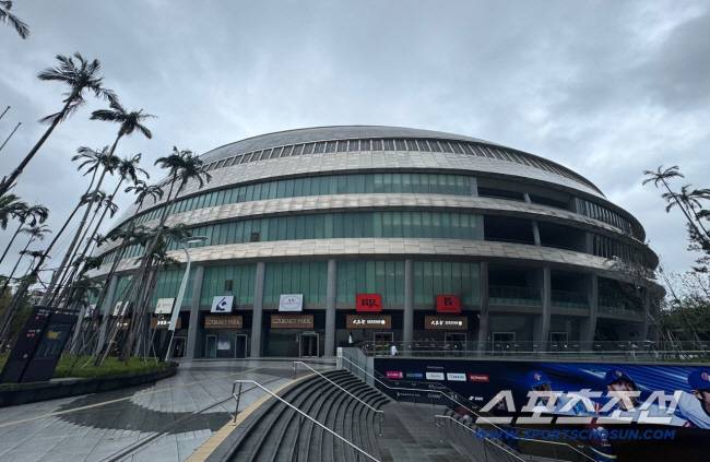 ◇민간 투자로 건설된 타이베이돔은 프로야구 외에 다목적 시설로 활용 중이지만 수익 증대 고민은 여전하다. 스포츠조선DB