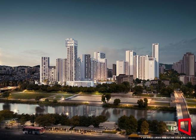 더샵 분당티에르원 투시도.