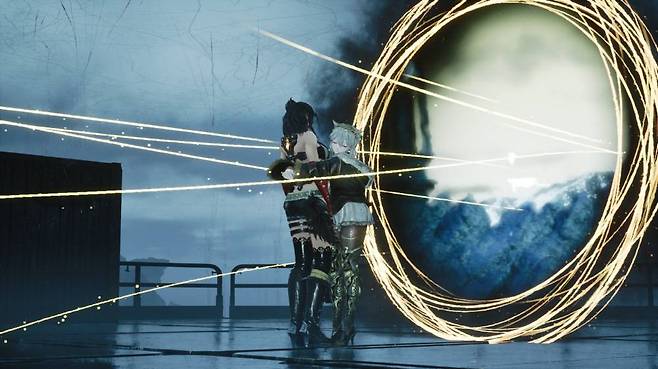 포옹으로 시간을 넘나들어보자