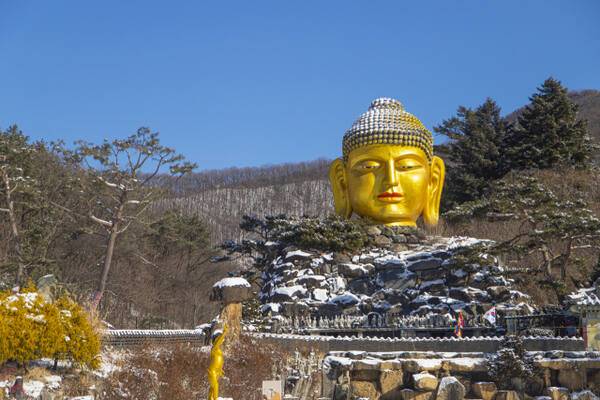 용인 와우정사. 경기도관광공사 제공