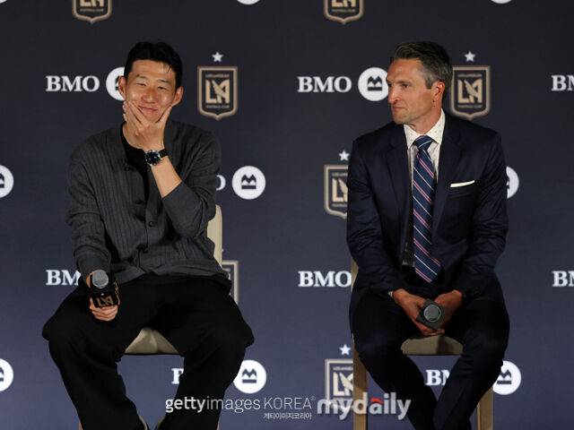 손흥민과 토링턴 LAFC 공동 회장/게티이미지코리아