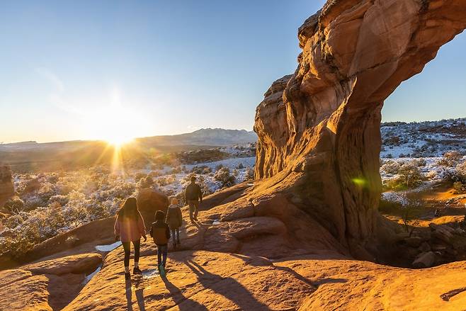 유타주 아치스 국립공원(Arches National Park)