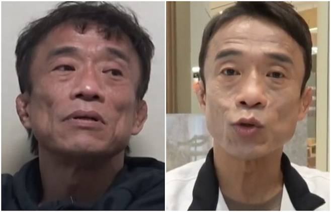 방송을 통해 건강해진 근황을 알린 심권호 씨. 방송 말미에는 성공적으로 간암 수술을 마친 모습이 담겨 안도감을 자아냈다. TV조선 방송 캡처