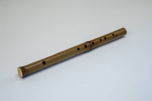 충남 부여 관북리 유적에서 발견된 횡적(가로 피리)을 복원한 모습. 국가유산청 제공