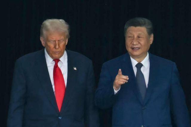 시진핑 중국 국가주석(오른쪽)과 도널드 트럼프 미국 대통령 [사진=AFP연합뉴스]