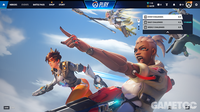 UI/UX가 대규모 개편된 오버워치 [사진=블리자드]