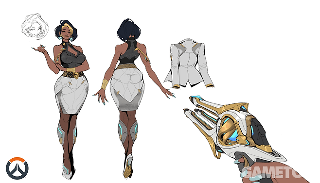 신규 영웅 '도미나' 콘셉아트 [사진=블리자드]