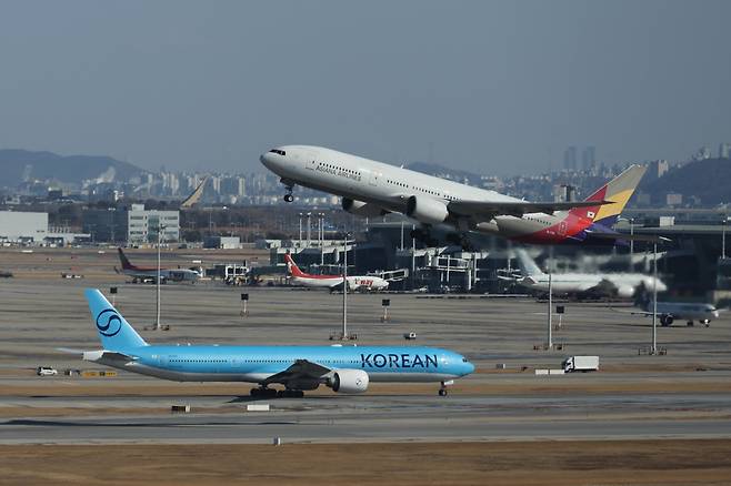 지난 13일 인천국제공항. /연합뉴스