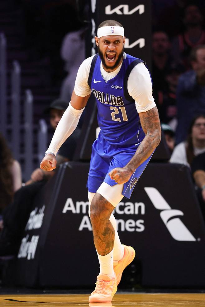 <yonhap photo-2779="">댈러스의 트레이드 가능 매물로 거론된 다니엘 개포드. [AFP=연합뉴스]</yonhap>