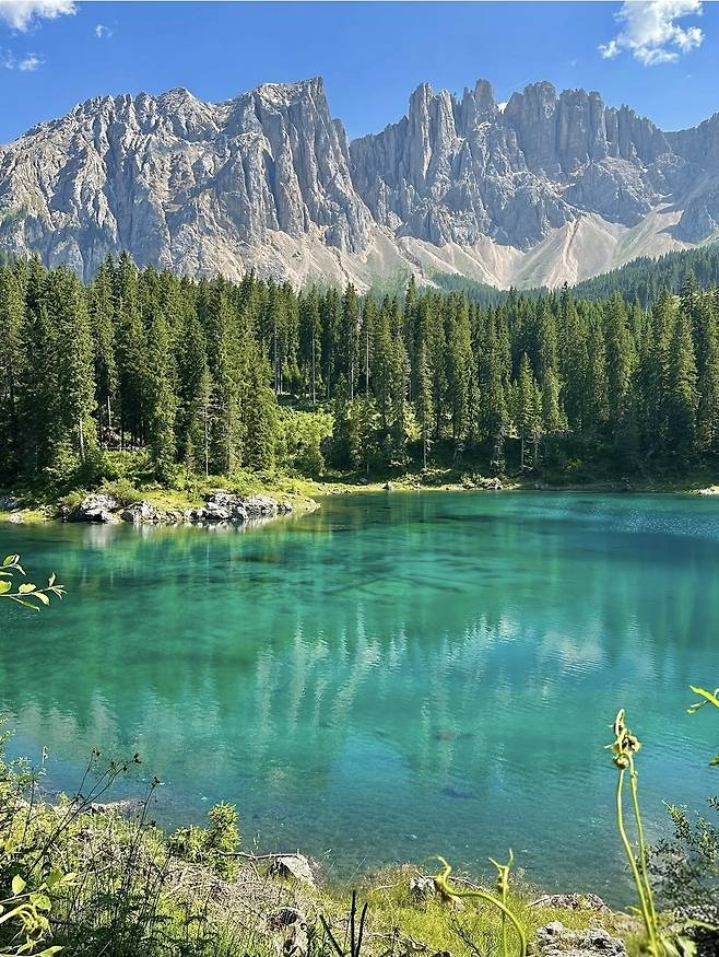 남알프스, 이탈리아 카래짜 호수