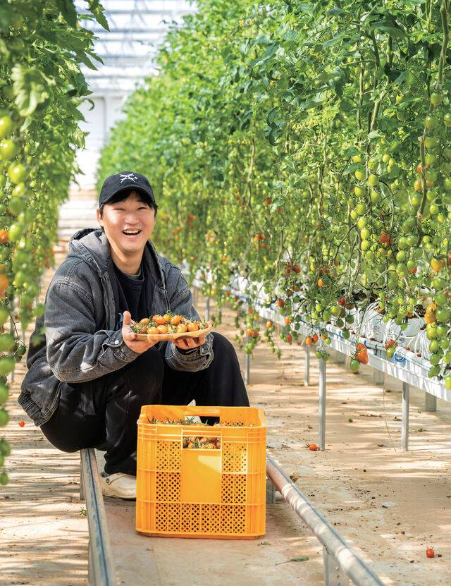 전북 김제로 귀농해 감자와 토마토 농사를 짓는 김기현 씨.