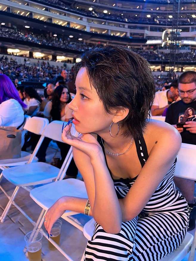 그룹 아이들의 전소연. 전소연 인스타그램 캡처