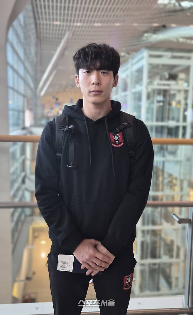 부천 김승빈. 사진 | 인천공항=박준범기자