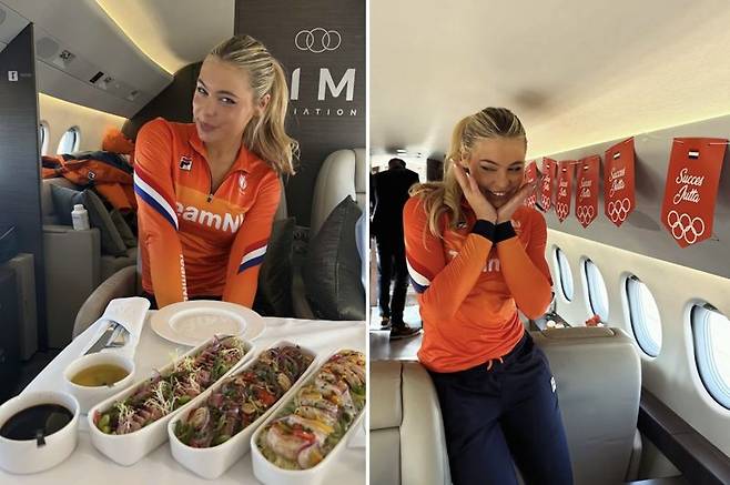 네덜란드 스피드 스케이팅 스타 유타 레이르담/사진=유타 레이르담 인스타그램 캡처