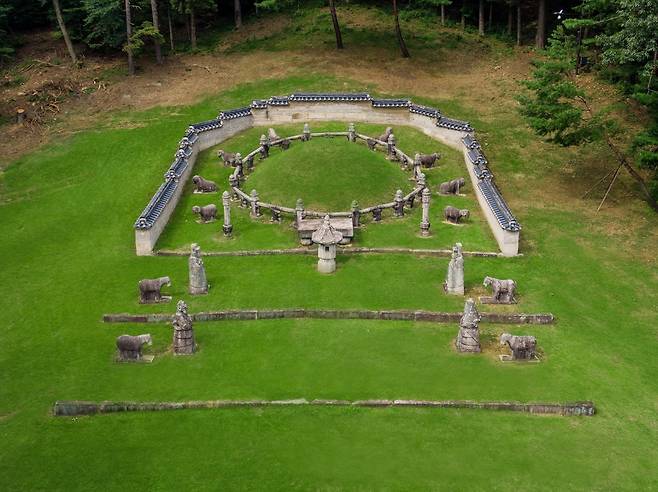 경기 남양주 조선 제7대 왕 세조와 정희왕후의 능인 '광릉' 모습. 사진=국가유산청 궁능유적본부