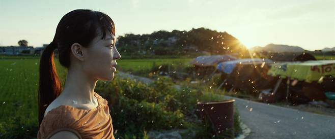 백현진의 영상작업 ‘빛 23’(2023). <PKM 갤러리>