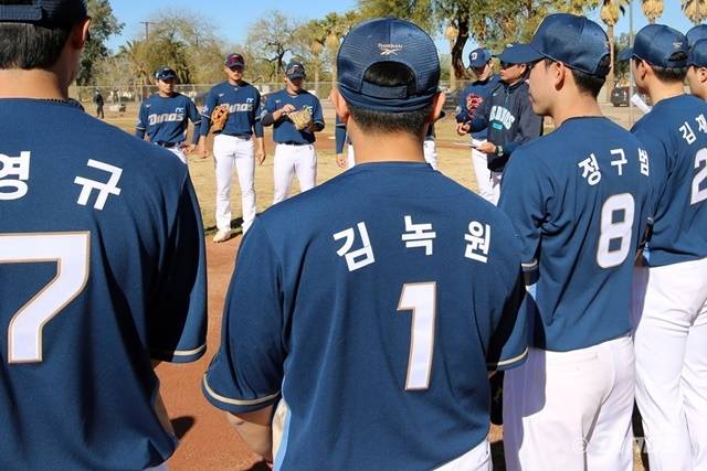 올 시즌 등번호 1번을 달게 된 김녹원. 사진=NC 제공