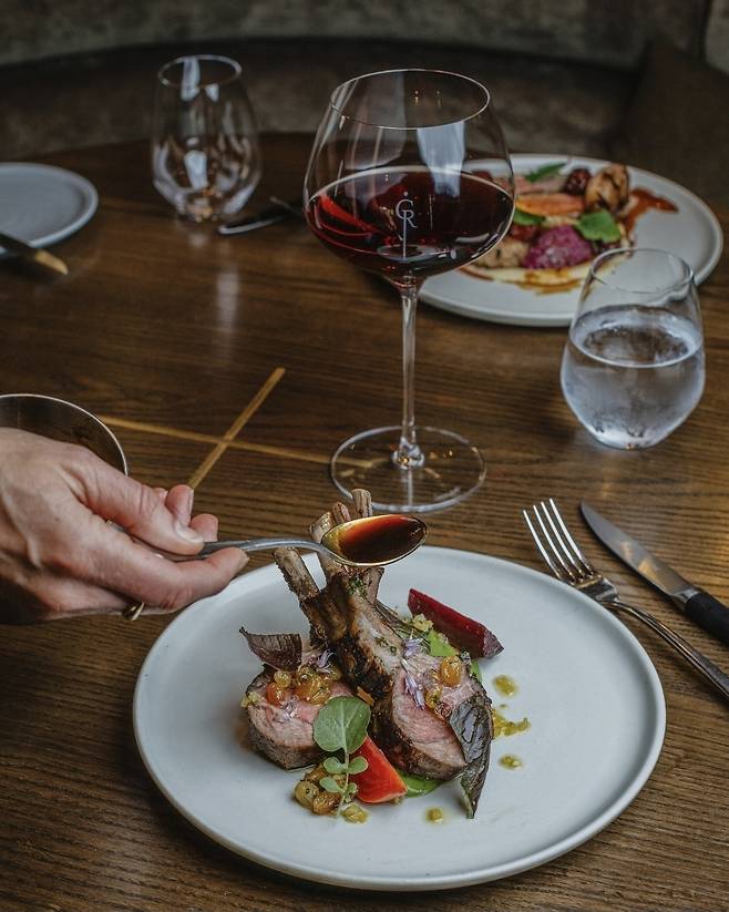 크래기 레인지 레스토랑 메뉴. 인스타그램