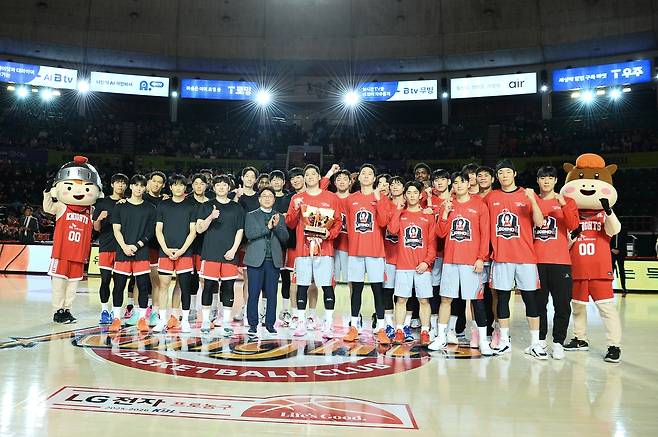 Hyundai Mobis Jihoon Ham begins his retirement tour. [KBL 제공. 재판매 및 DB 금지]