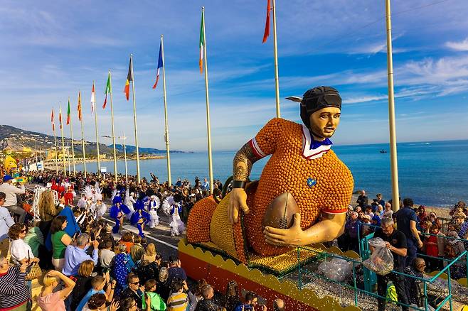 망통 레몬 축제(Ville de Menton 제공)