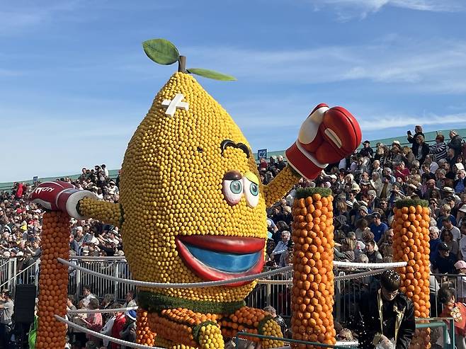 망통 레몬 축제(Ville de Menton 제공)