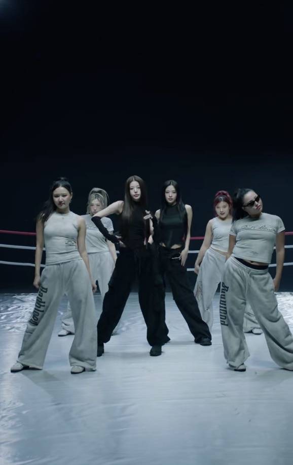 아이브 틱톡 영상 캡처