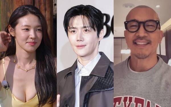 '솔로지옥5' 출연자&nbsp;최미나수, 배우 김선호, 가수 구준엽(좌측부터). ⓒ넷플릭스,&nbsp;ⓒ이혜영 기자 lhy@hankooki.com,&nbsp;ⓒ구준엽 SNS