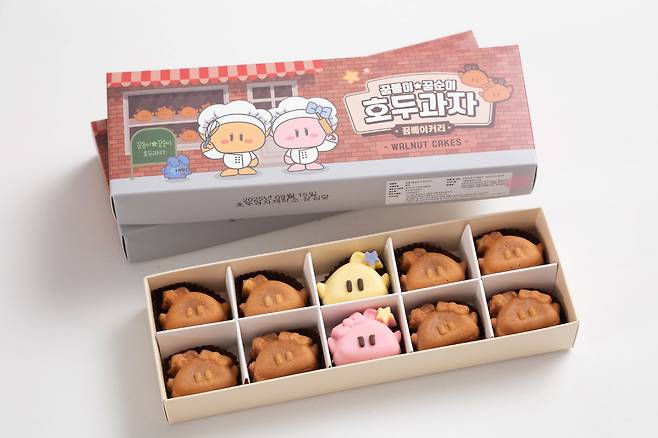 대전시와 대전광역자활센터, 자활 청년 등이 만든 '꿈돌이 호두과자'. 출시 두 달 만인 지난해 10월 누적 매출이 1억2000만원을 넘길 정도로 답례품·단체 주문용으로 인기를 얻고 있다. 연합뉴스