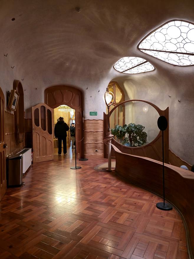 카사 바트요 곡선 디자인.