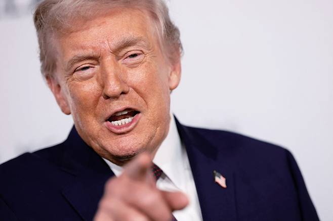 도널드 트럼프 미국 대통령 ⓒAFP 연합