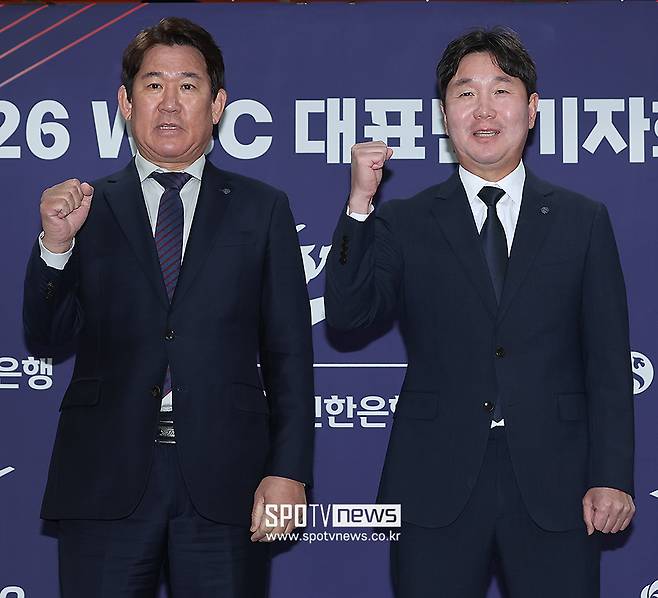 ▲ 조계현 KBO 전력강화위원장(왼쪽), 류지현 감독 ⓒ곽혜미 기자
