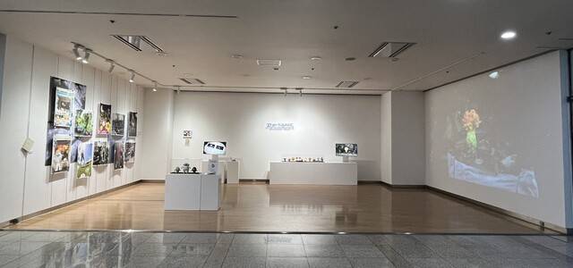 달서아트센터에서 열리고 있는 장채원 작가 개인전 'The SANZ' 전시장 전경. 달서아트센터 제공