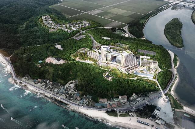 오션리조트 및 골프장 조감도. 울진군 제공