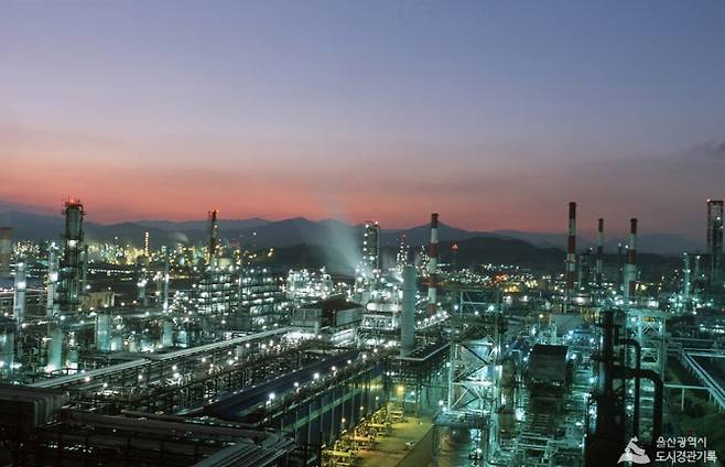 울산 석유화학단지 전경 (사진=울산광역시)
