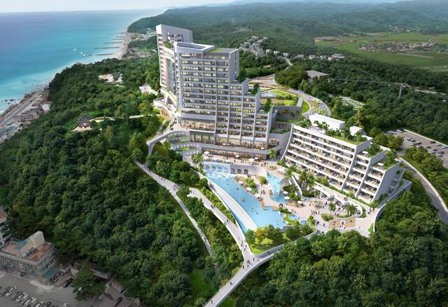 오션리조트 조감도. /울진군