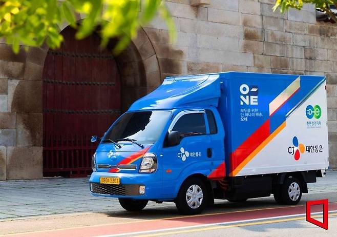 CJ대한통운 택배차량