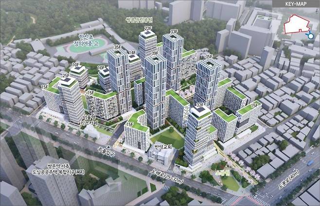 쌍문2구역, 최고39층 1919세대 주택 공급