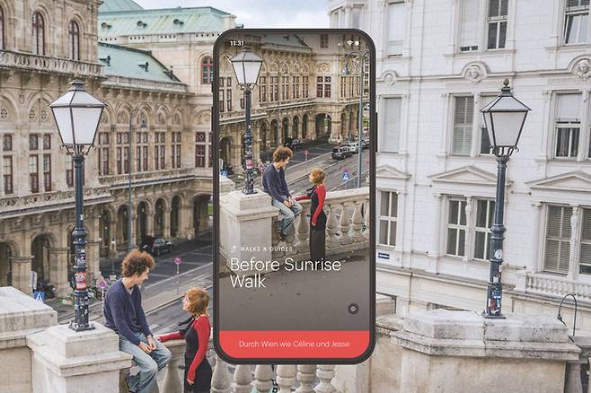 ‘비포 선라이즈’ 개봉 30주년 기념 영화 촬영지 투어를 선보인 비엔나관광청 © ienTourismus_Paul Bauer