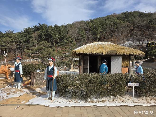 강화 교동도 화개정원에 있는 연산군 유배지.