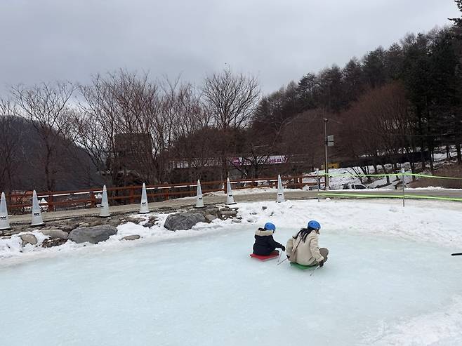 太白山雪祭り氷そり場 / 写真=ソヨン記者 ソヨントラベル+