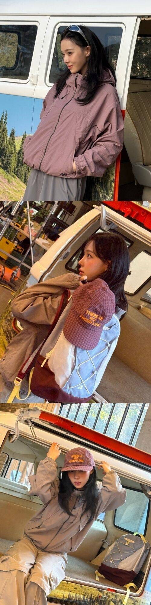 그룹 에스파 멤버 윈터가 청초한 미모를 뽐냈다. / 윈터 소셜미디어