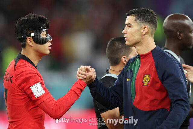 손흥민과 호날두/게티이미지코리아