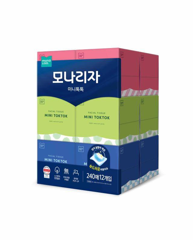 모나리자 '미니톡톡 미용티슈' [사진=모나리자]