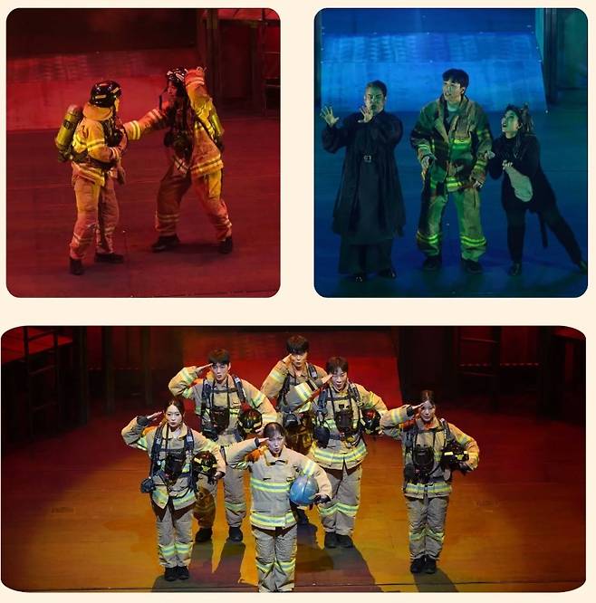 라이노컴퍼니의 뮤지컬 '시간을 넘어서' 지난 공연 모습. 라이노컴퍼니 제공