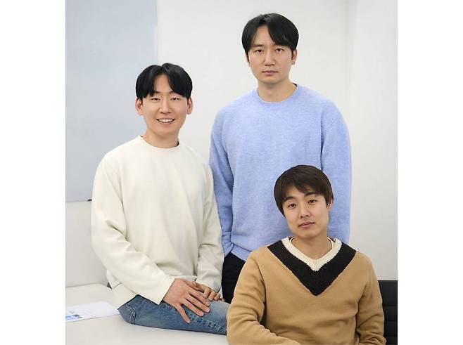 포인트브레이크 공동창업자 서기호 COO, 이진 CSO, 손호철 CEO(왼쪽부터 시계방향) / 출처=알토스벤처스