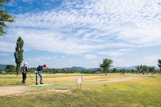 구미파크골프장 전경. [구미시]