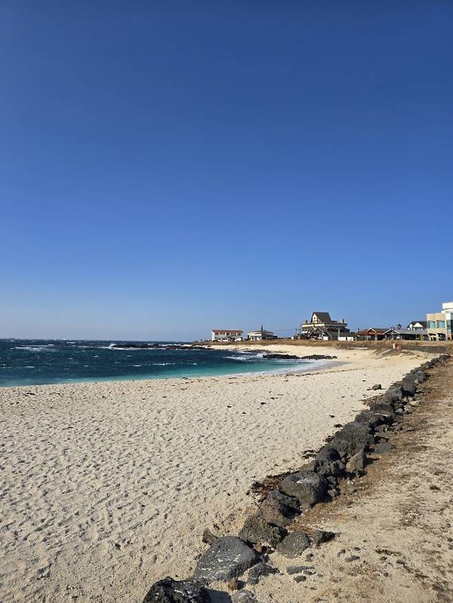 홍조단괴 해수욕장 서빈백사