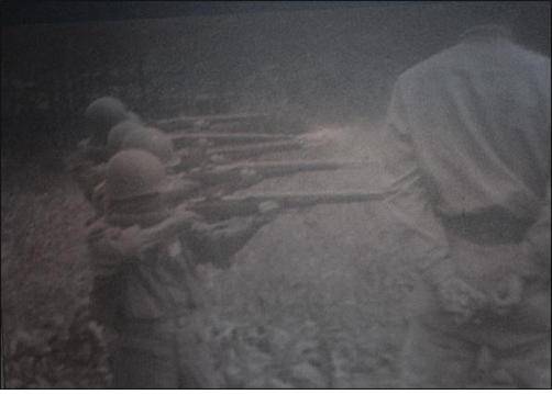 4.3 당시 진압군이 총살을 집행하는 장면. ⓒ제주의소리 자료사진